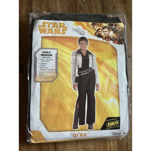 Star Wars Qi'ra Child Medium Halloween Costume Cosplay Solo Movie #1207 - Picture 1 of 4
